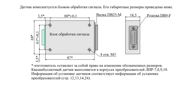 Квазиабсолютный линейный фотоэлектрический датчик положения ЛИР-ДК9