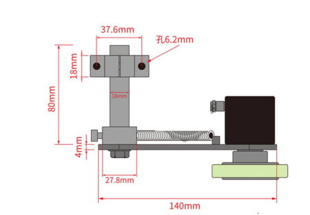 ИДРМ-Э-РУ измеритель длины рулонных материалов с электронным счетчиком