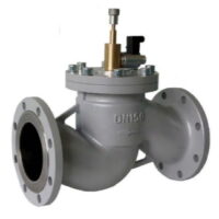 Клапаны газовые КМГ DN150–DN200 с ручным взводом фланцевого исполнения (стальной корпус)
