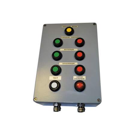 Посты управления взрывозащищенные кнопочные типа ПВК-М (1)